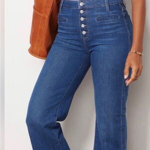 Paige Leenah Slim Wide Leg jeans size 29 Anthropologie